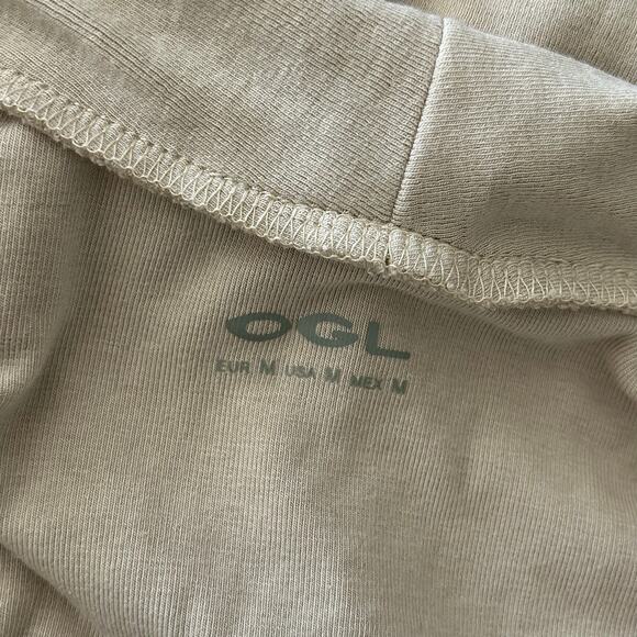 OGL Women's LiteWarm Surplice Long Sleeve Ruched Crossover Top M Medium New - Picture 7 of 8